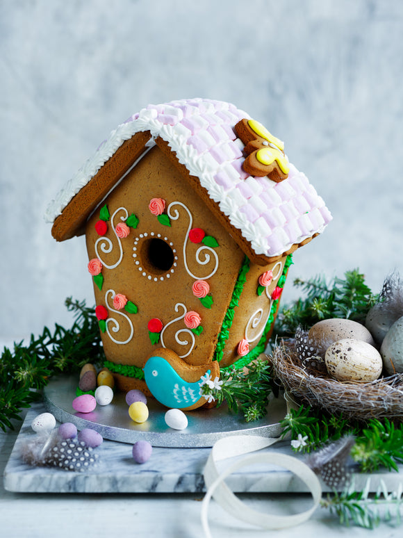 Easter Gingerbread House