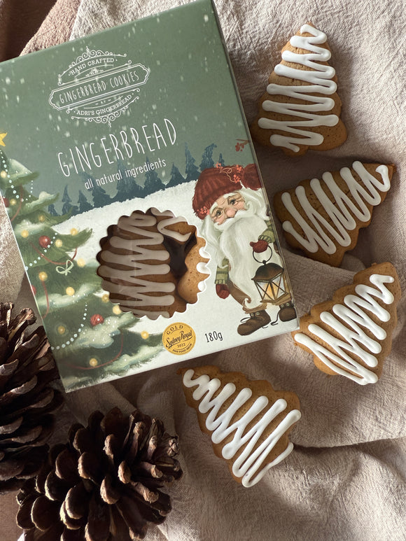 Leicht glasierte Weihnachtsbox