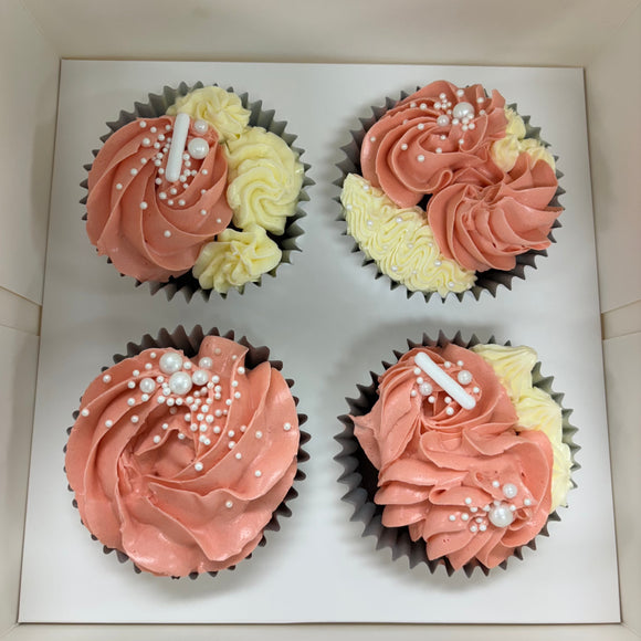Deluxe Mother's Day Cupcakes 4pk