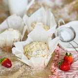 6x Blaubeermuffins mit Streuseln