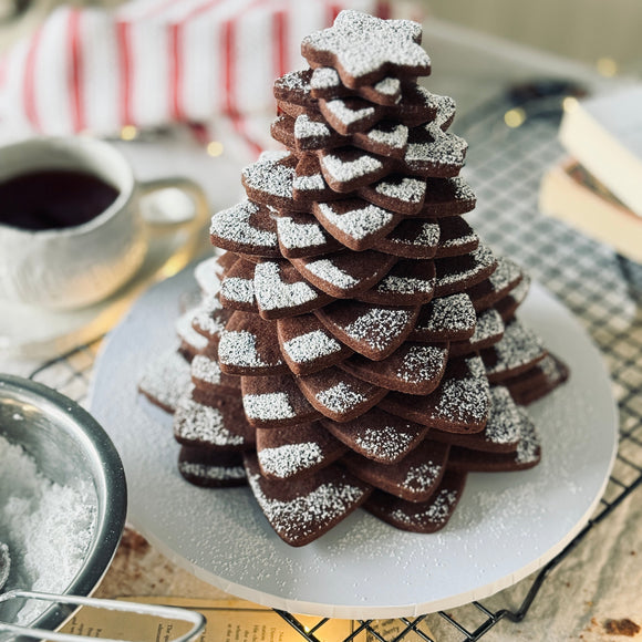 Schokoladenkeks-Sternbaum