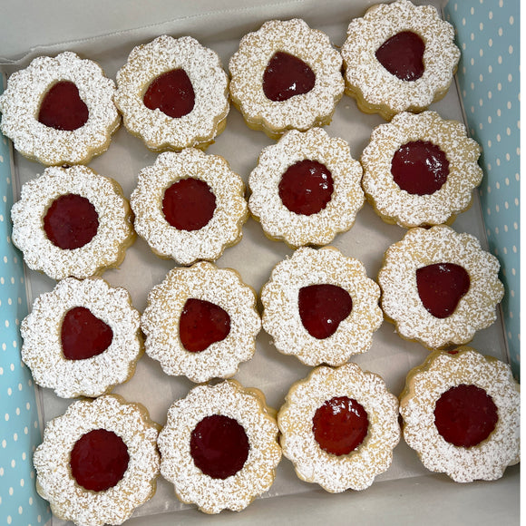 Linzer Cookies 16x pieces