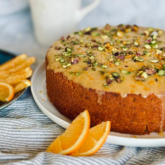 Orange and Pistachio Cake 8