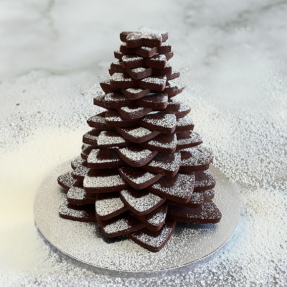 Chocolate Biscuit Star Tree