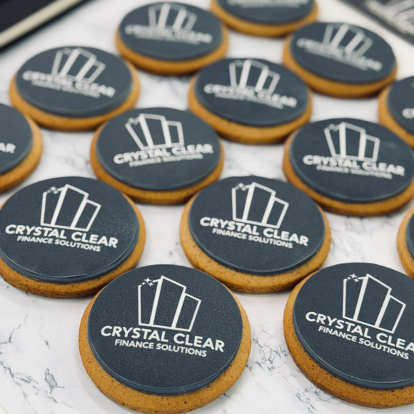 24x Edible Corporate Cookies