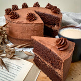 Chocolate Hazelnut Cake 8"