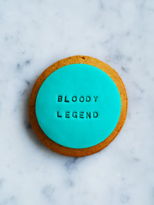 Embossed Bloody Legend Cookie