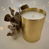 Spice Scented Candle - BRASS LUXURY COCONUT OIL CANDLE